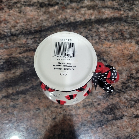 Burton Lady Bug 3 D Coffee/Tea Mug - Picture 5 of 5
